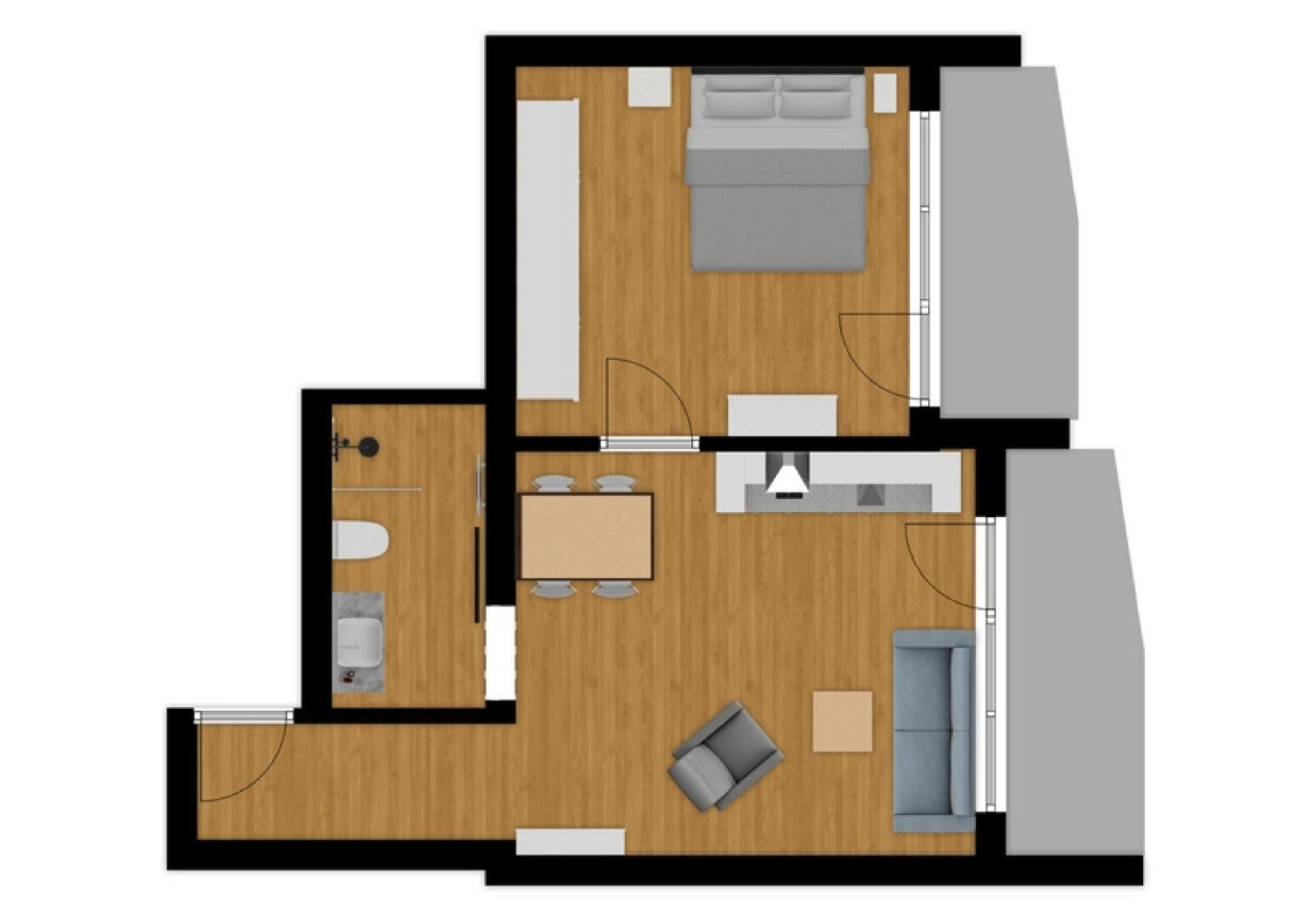 Herzblut Wohlfuehl Appartements Oetz Kamer foto