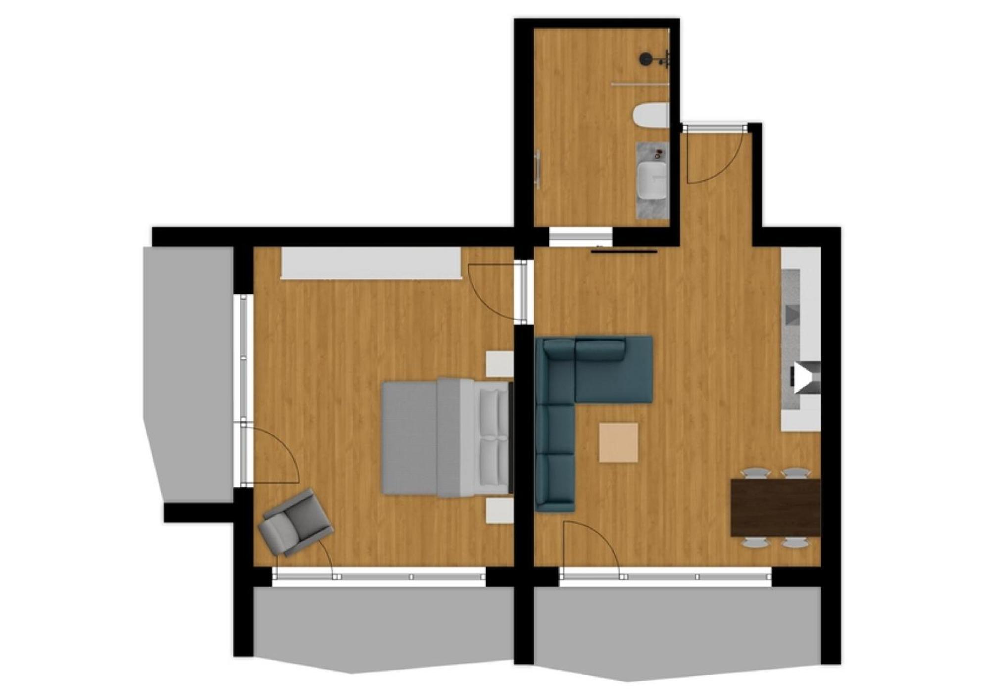 Herzblut Wohlfuehl Appartements Oetz Kamer foto